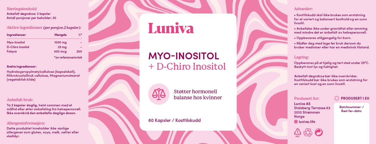 Luniva Inositol